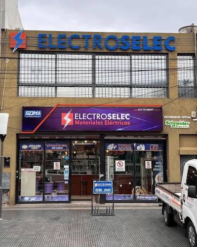 Instalaciones comerciales y depósito de Electroselec en Munro